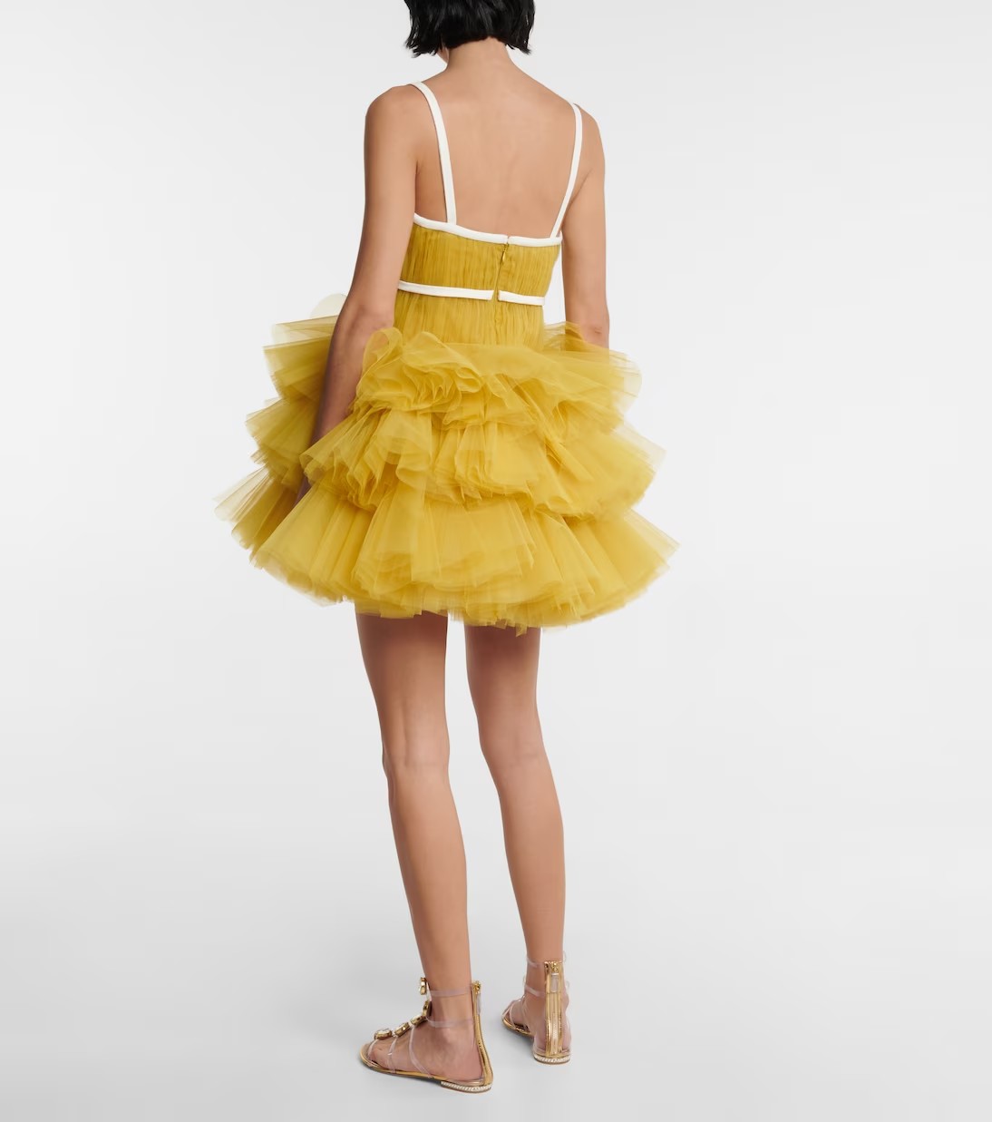 فستان حفلات رسمي للفتيات بياقة - مراجعة Yellow Formal Wear Women وسعره