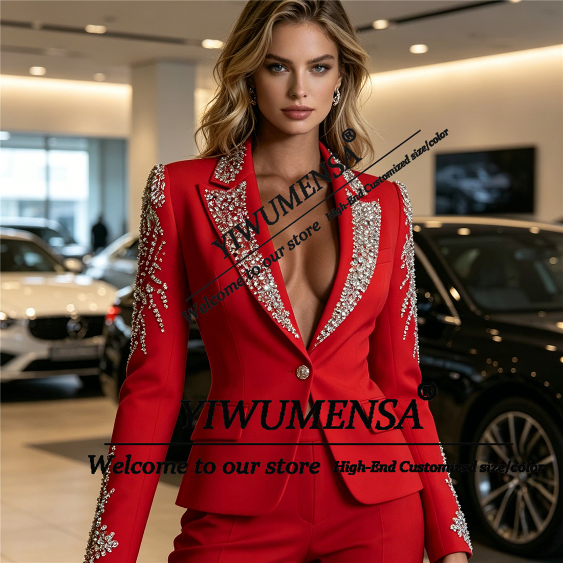 بدلات نسائية فاخرة من قطعتين م - مراجعة Women Formal Wear Business وسعره