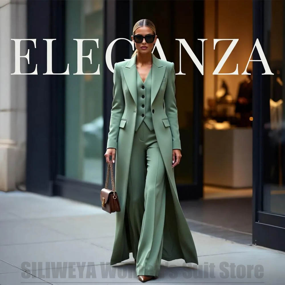 طقم بدلة نسائية أنيق من ثلاث ق - مراجعة Women Formal Wear Business وسعره