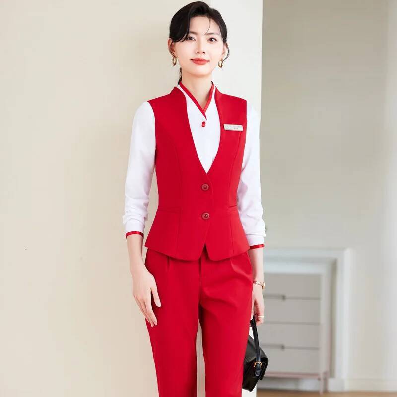 حجم كبير 5XL السراويل الرسمية  - مراجعة Women Formal Wear Business وسعره