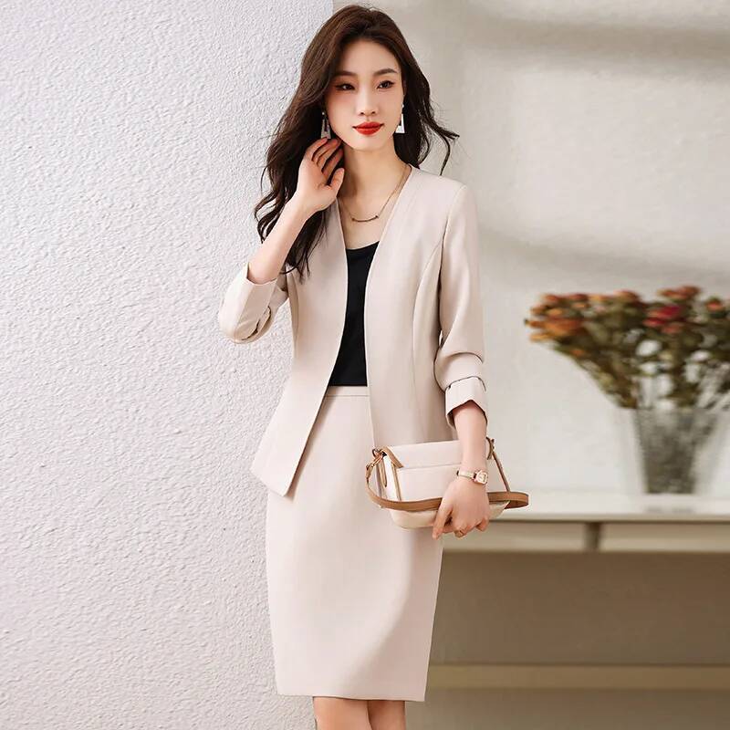 بدلات عمل نسائية رسمية مع تنور - مراجعة Women Formal Wear Business وسعره