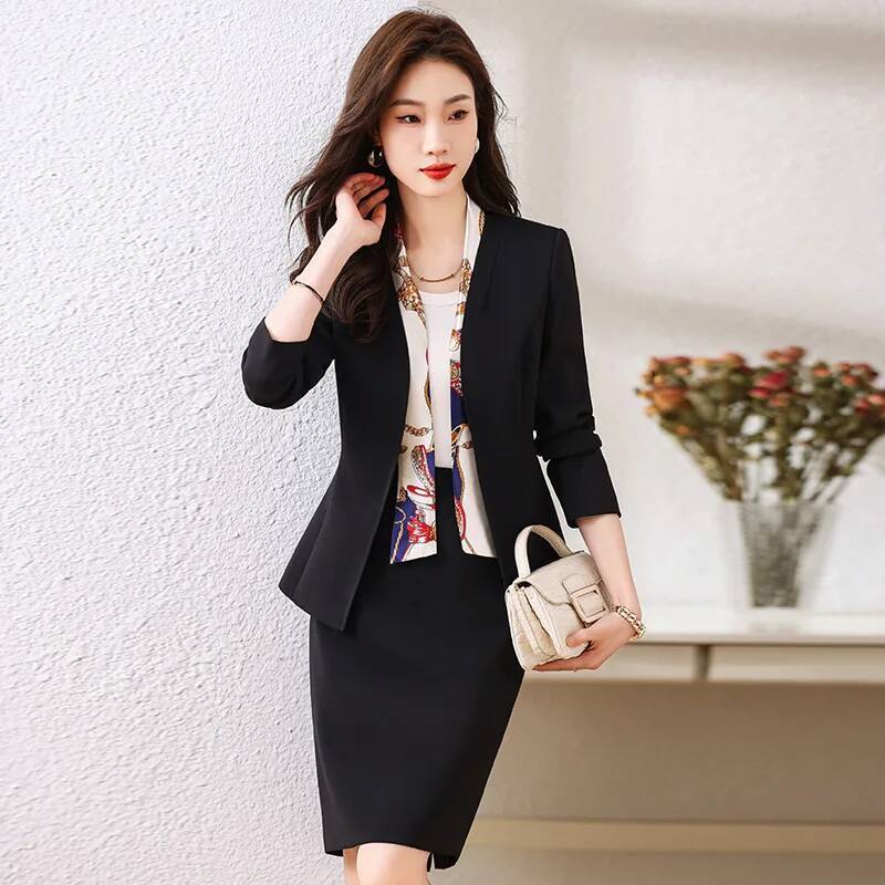 بدلات عمل نسائية رسمية مع تنور - مراجعة Women Formal Wear Business وسعره