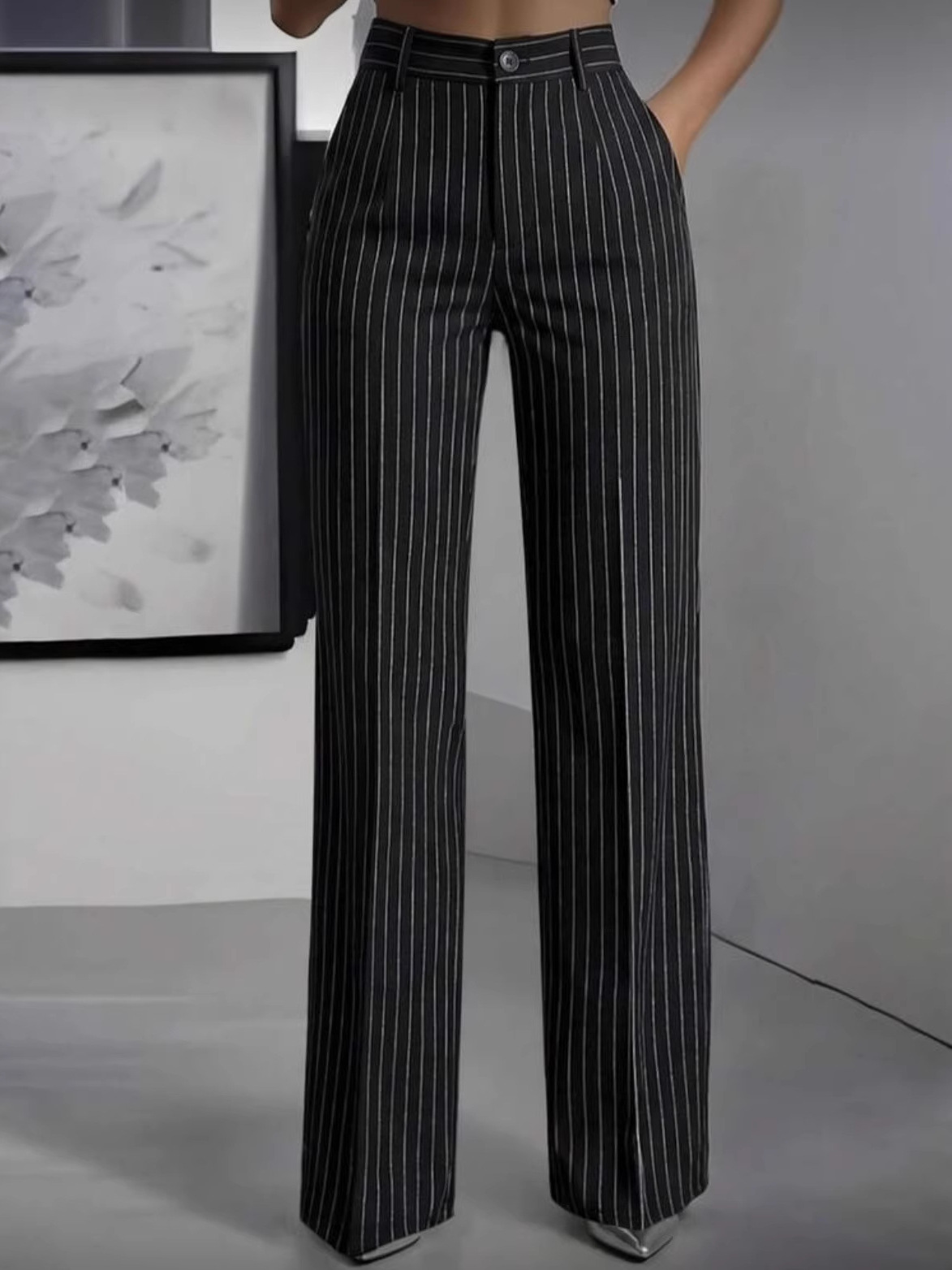 بنطلون أنيق بخصر مرتفع وساق مس - مراجعة Formal Attire Woman وسعره