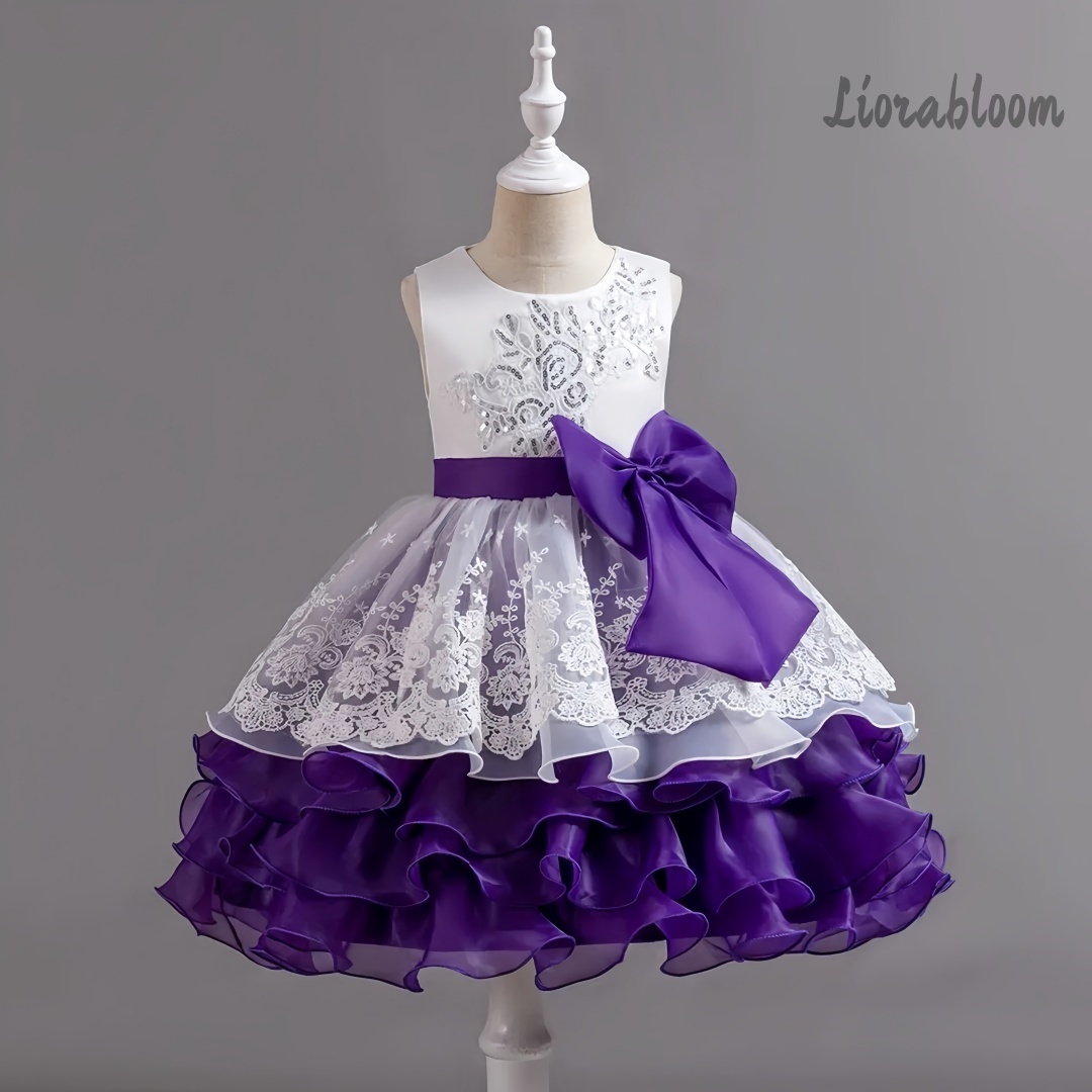 فستان بناتي أنيق بدون أكمام بف - مراجعة Formal Attire Woman وسعره