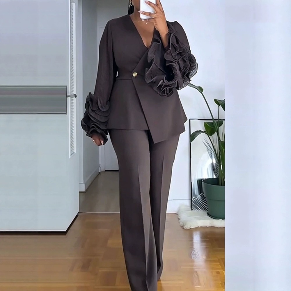 بدلة نسائية مكونة من قطعتين، س - مراجعة Formal Attire Woman وسعره