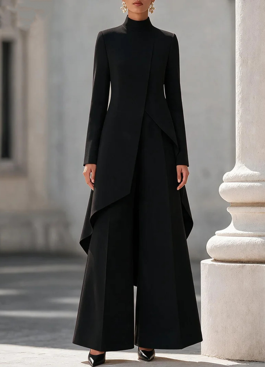 طقم نسائي من قطعتين: بلوزة برق - مراجعة Formal Attire Woman وسعره