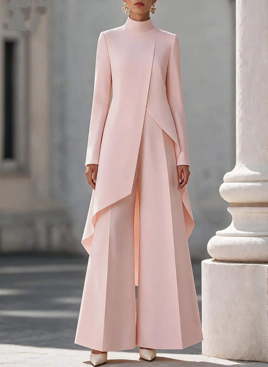طقم نسائي من قطعتين: بلوزة برق - مراجعة Formal Attire Woman وسعره