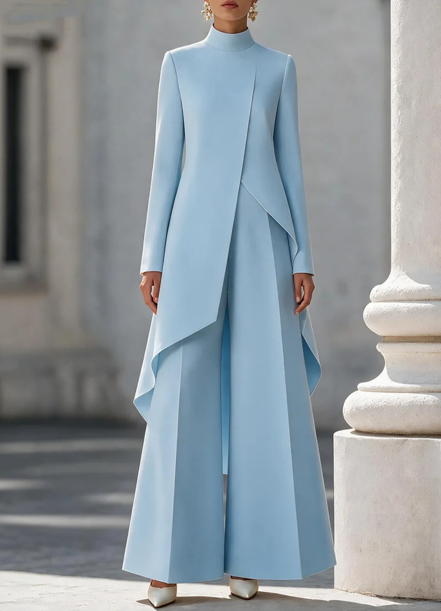 طقم نسائي من قطعتين: بلوزة برق - مراجعة Formal Attire Woman وسعره
